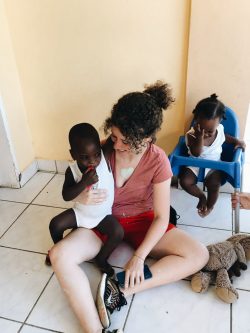 Giulia, Campus in Haiti